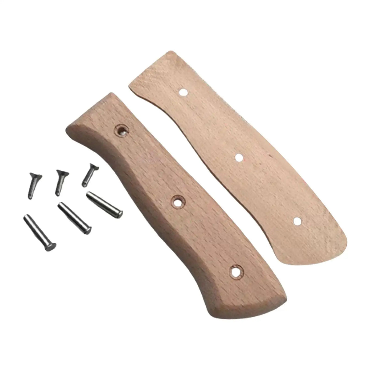 Set di manici sostituzione in legno per coltello da cucina, 13 cm
