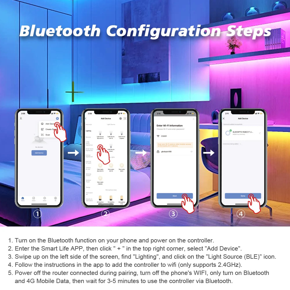 GL-C-201W Smart LED Strip Controller