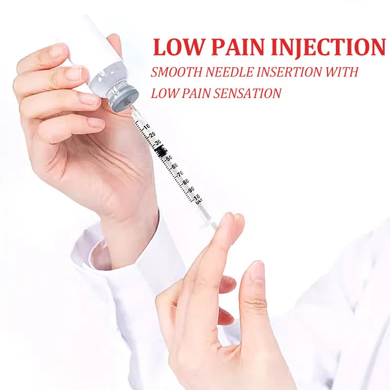 Disposable Veterinary Syringes 0.3–1ML with Needle (50/100 Pack)