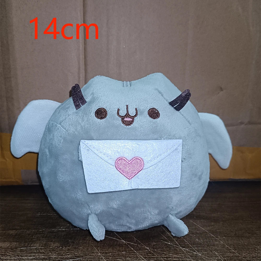Muñeco decorativo de peluche con temática de gatos
