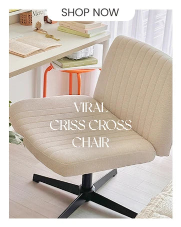 Black Mesh Office Chair with Lumbar Support, Swivel & Adjustable Height
