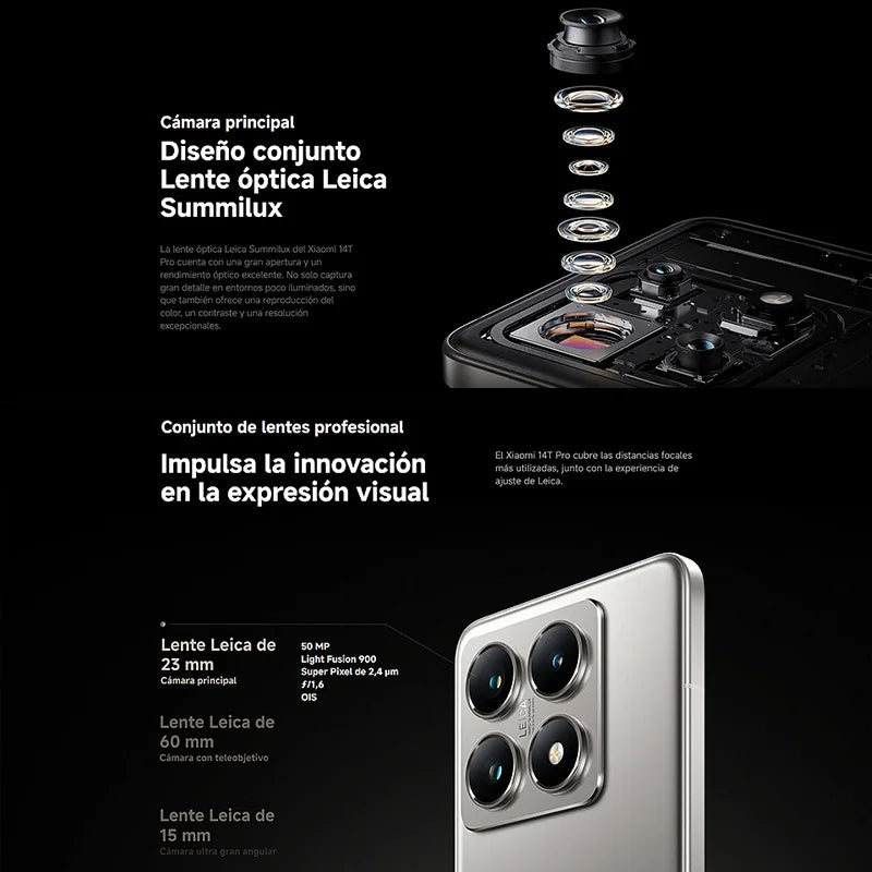 Smartphone Xiaomi 14T Pro 5G NFC