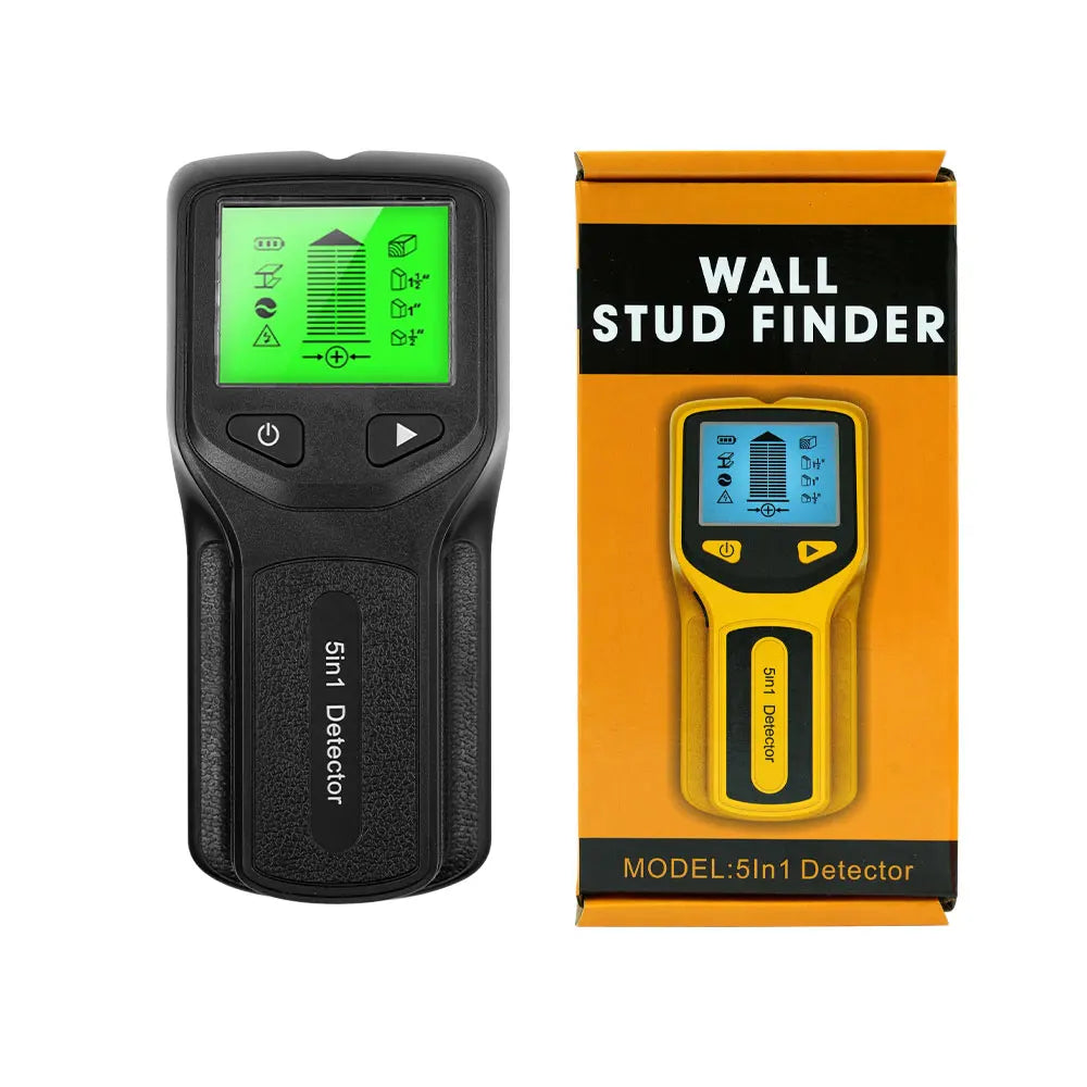 Handheld Wall Scanner with Stud, Metal and AC Modes