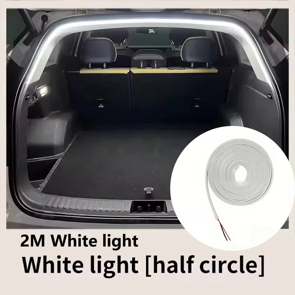 Flexible Car Boot LED Light Strip, 2m–6m, Colour & Kit Options