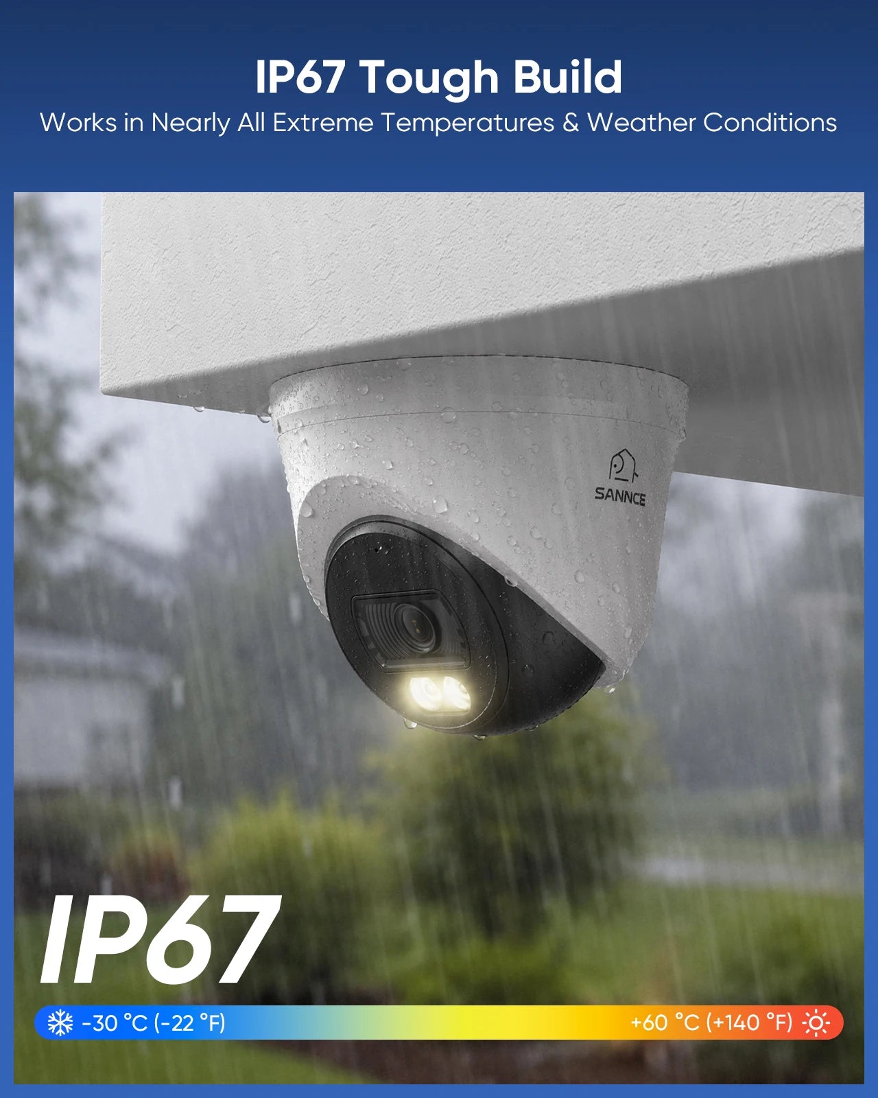 8MP 4K PoE Security Camera System with AI Detection
