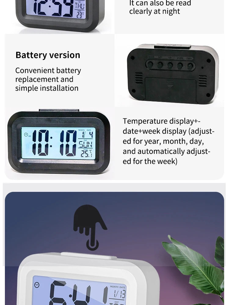 Mini Alarm Clock with Countdown Timer