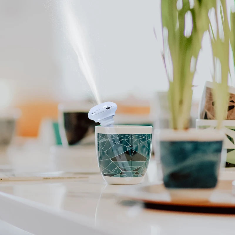 Portable USB Mist Humidifier for Desk, Car and Bedside