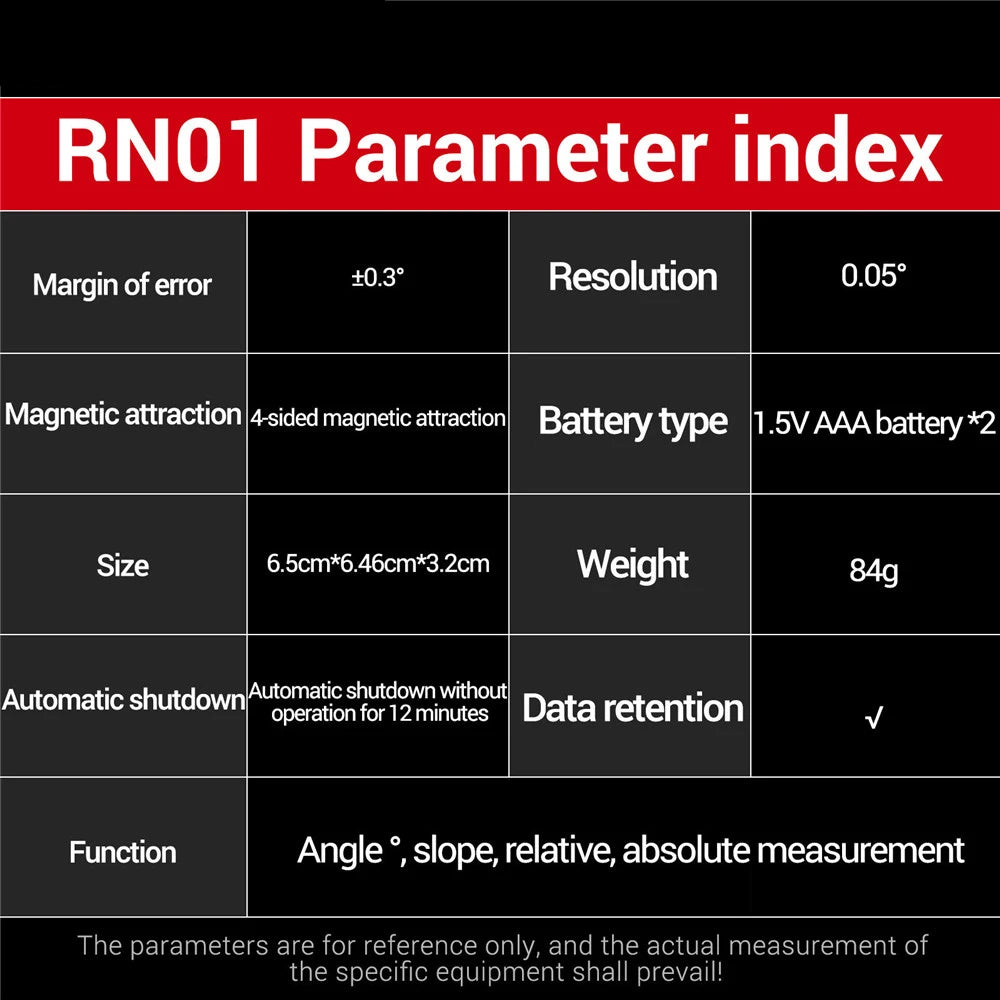 Digital Magnetic Angle Gauge