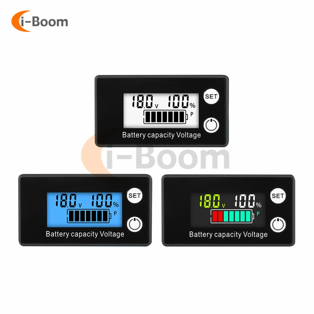 LCD Battery Voltage and Charge Indicator Module