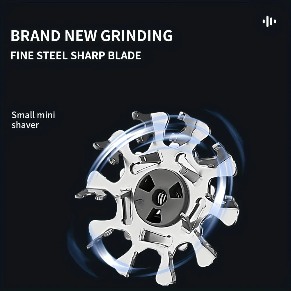 Men's Capsule Electric Shaver, Mini Shaving Portable Electric Shaver, Pocket Type Portable Outdoor Smart Shaver