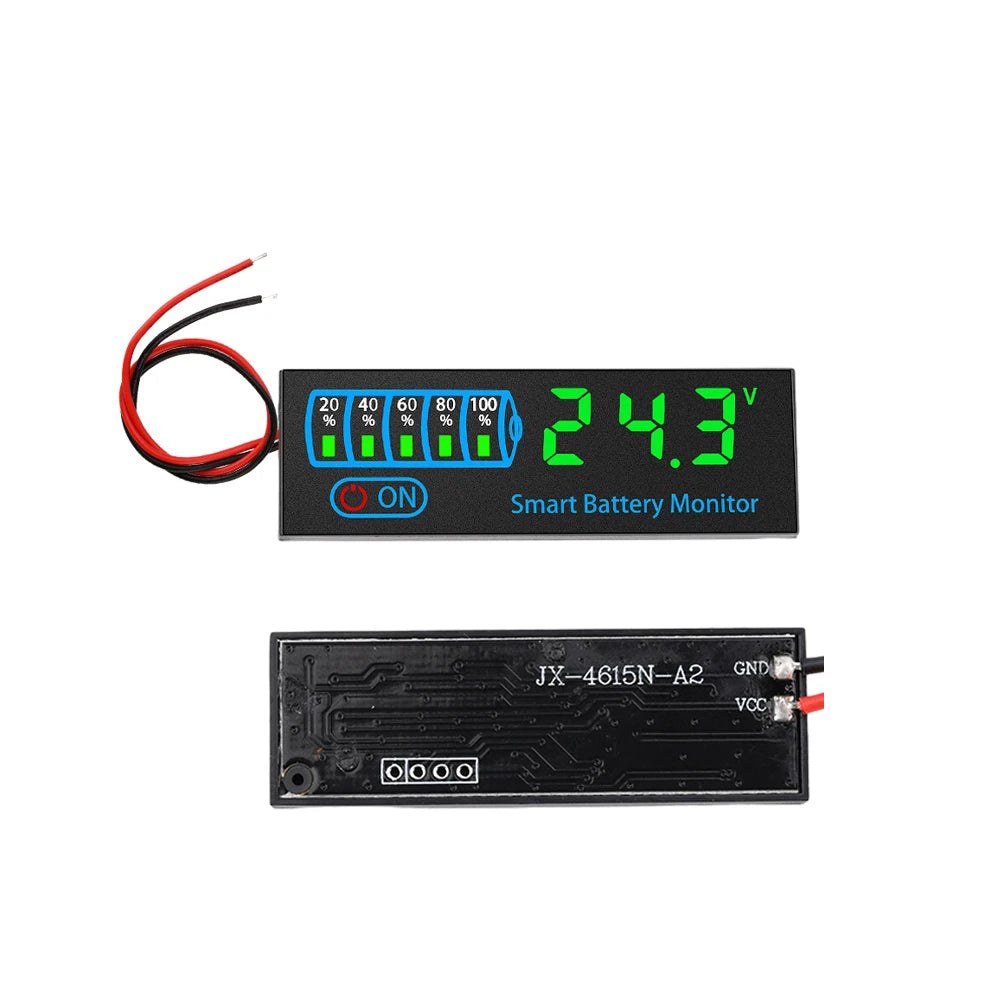 1-7S 2-8S 3-14S Battery Level Indicator 18650 Lithium Universal Battery Capacity Charge Tester LED Indicator Light Display Board