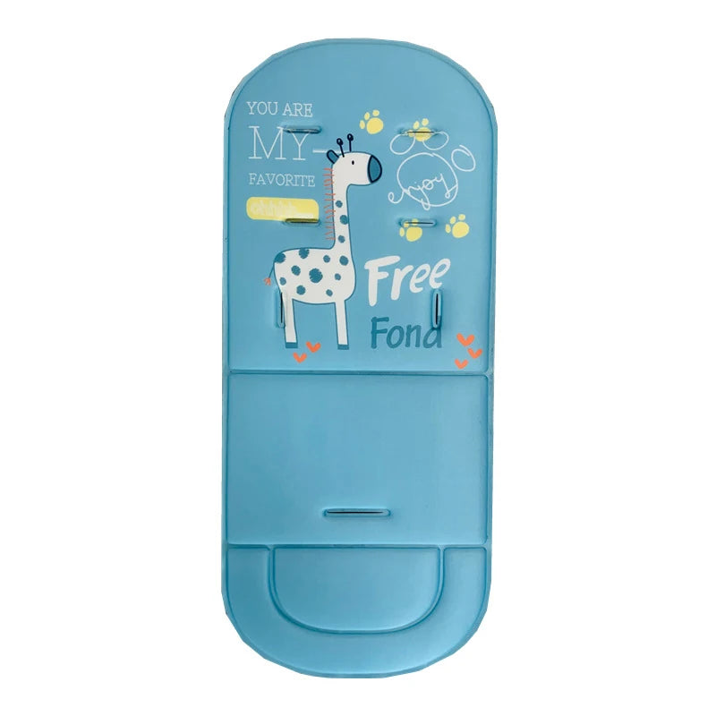 Cartoon Baby Car Cushion – Soft Breathable Stroller Pad