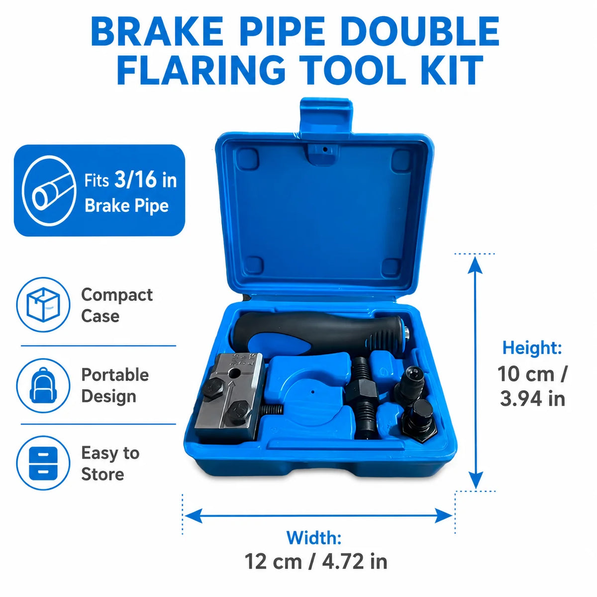 3/16-Inch Brake Pipe Flaring Kit