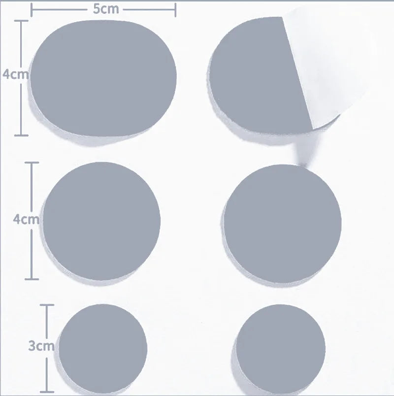 6PCS Sports Shoe Repair Patches, Anti-wear Shoe Patches, Insole Repair Patches, Self-adhesive Patches Inside High Heels