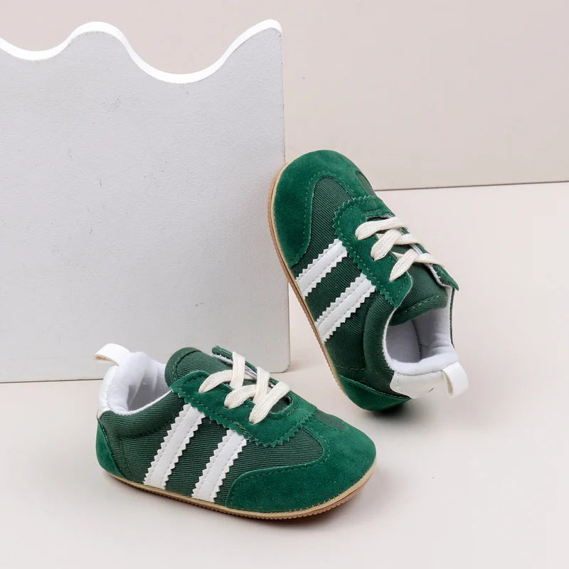 Baby Casual Sports Shoes with PVC Sole