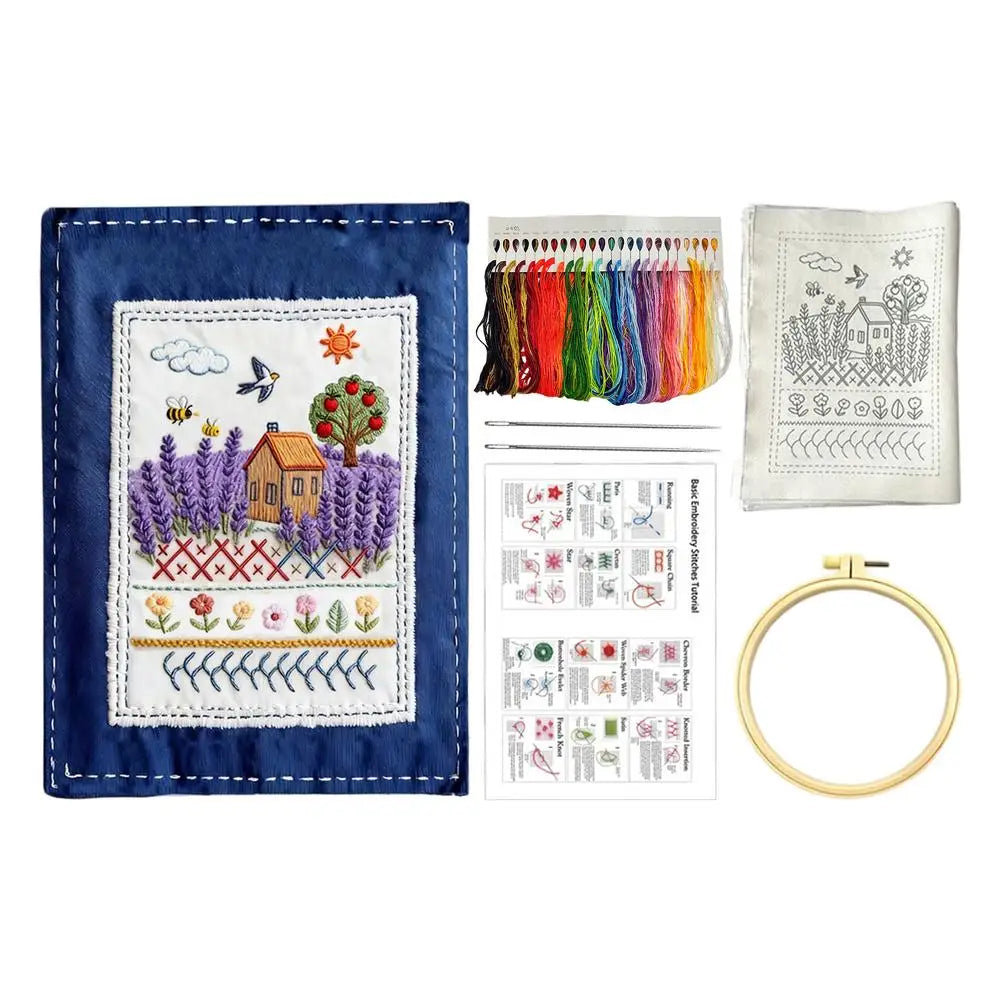Tygbroderipraxisbok med stygnguide