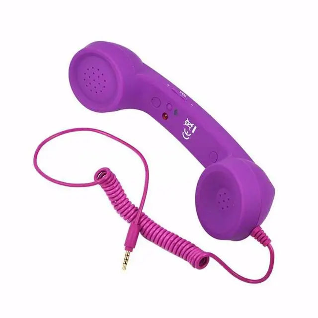 Retro Telephone Handset with 3.5mm Plug