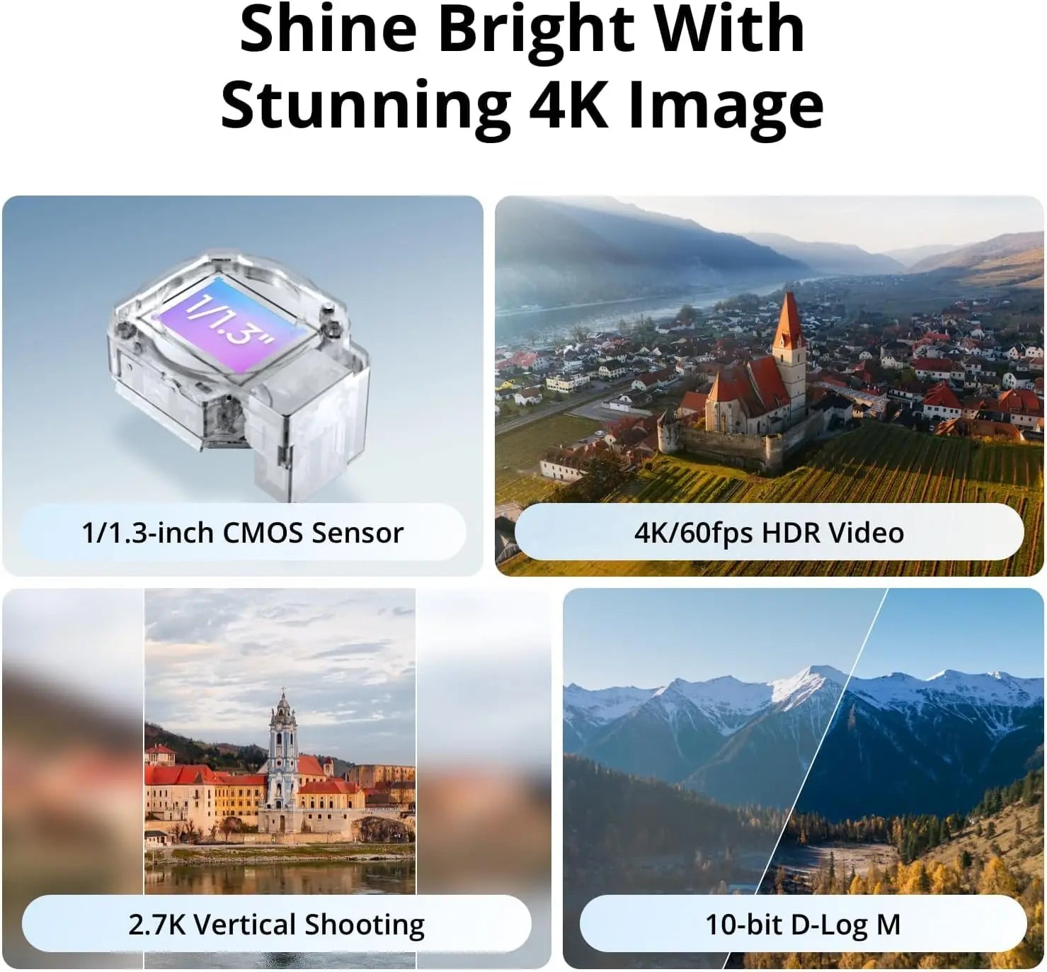 DJI Flip Camera Drone with 4K Stabilized Flight