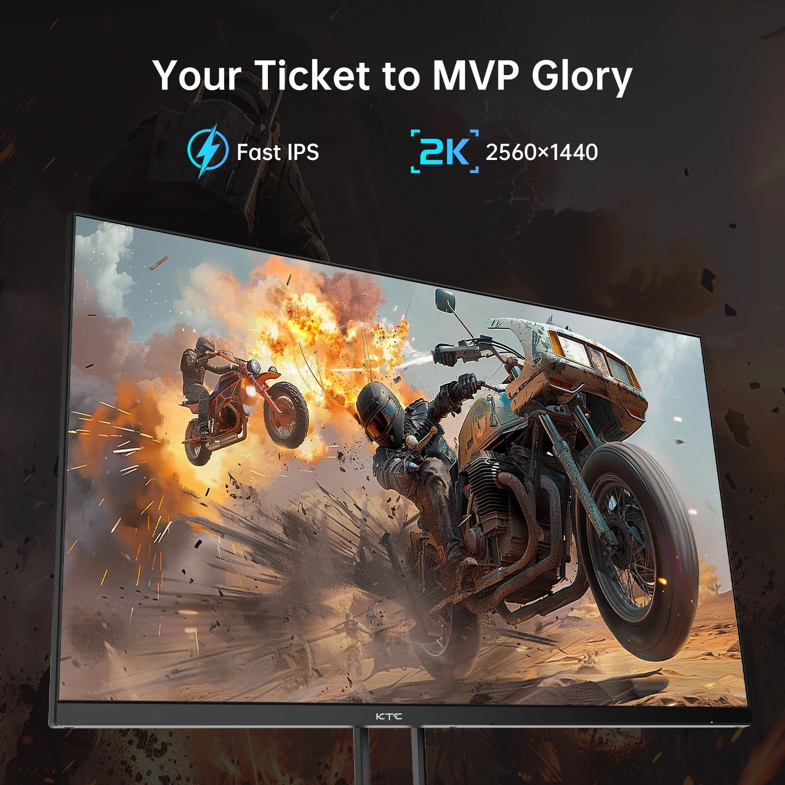 KTC H27T22C 27" Gaming Monitor 180Hz QHD Fast IPS