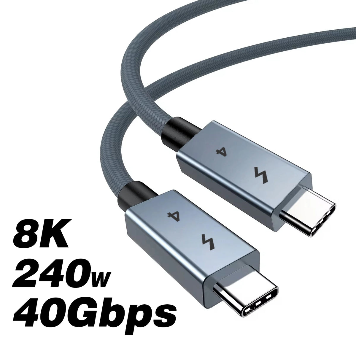 Cavo USB-C USB4 da 40Gbps con supporto PD da 240W