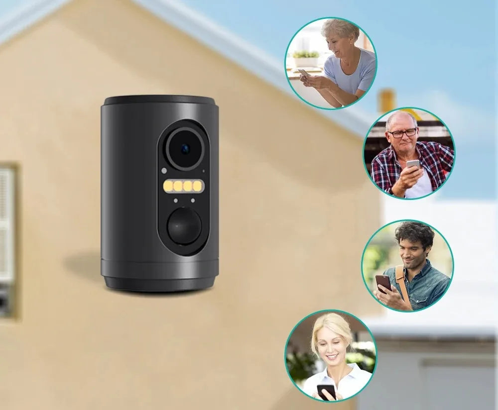 1080P Solar Bird Feeder Camera with Night Vision