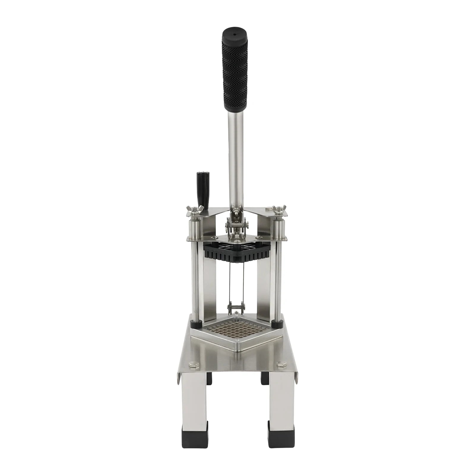 Commercial French Fry Cutter Kitchen Vegetable Dicer Multi-function Food Cutter with 3 Stainless Steel Blades for Home Restaurant