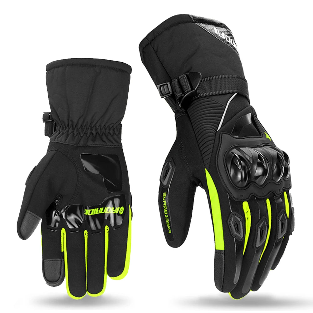 Winter Warm Motorcycle Gloves for Outdoor Riding