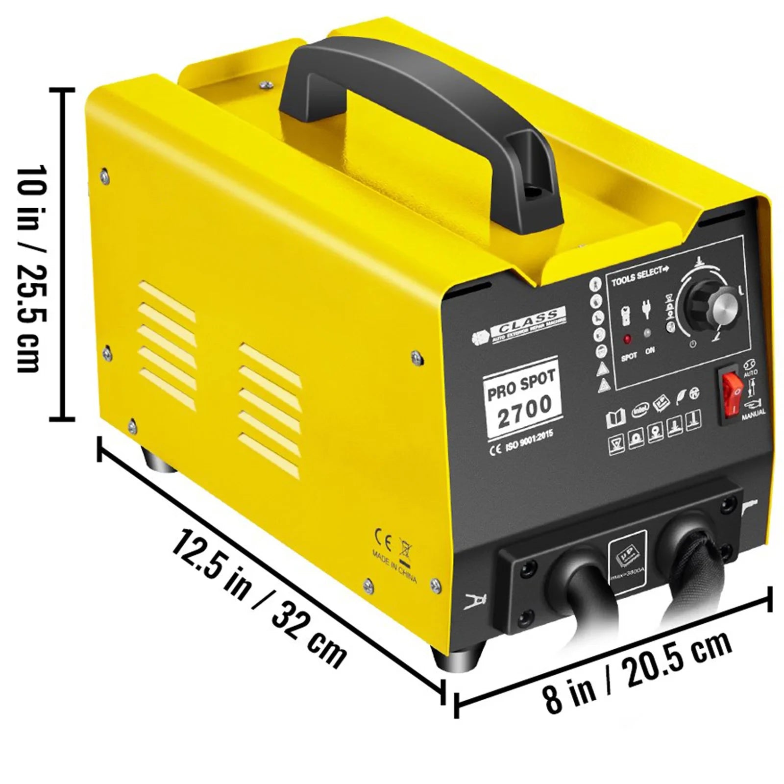 VEVOR 3500A Dent Puller Spot Welder Kit with Dual Guns