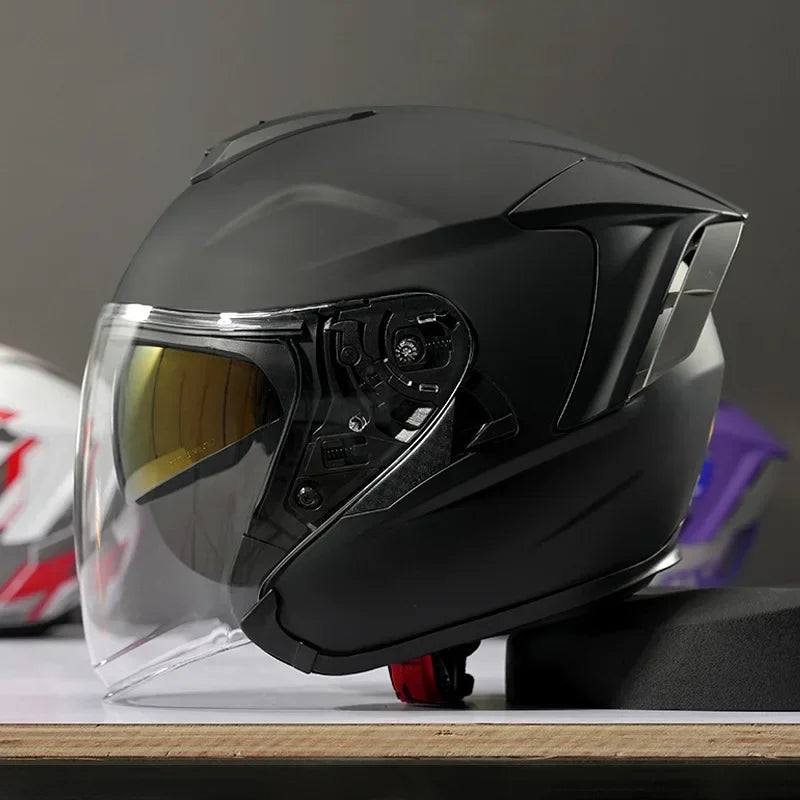 Ryzen RO-5 Unisex Half Motorcycle Helmet