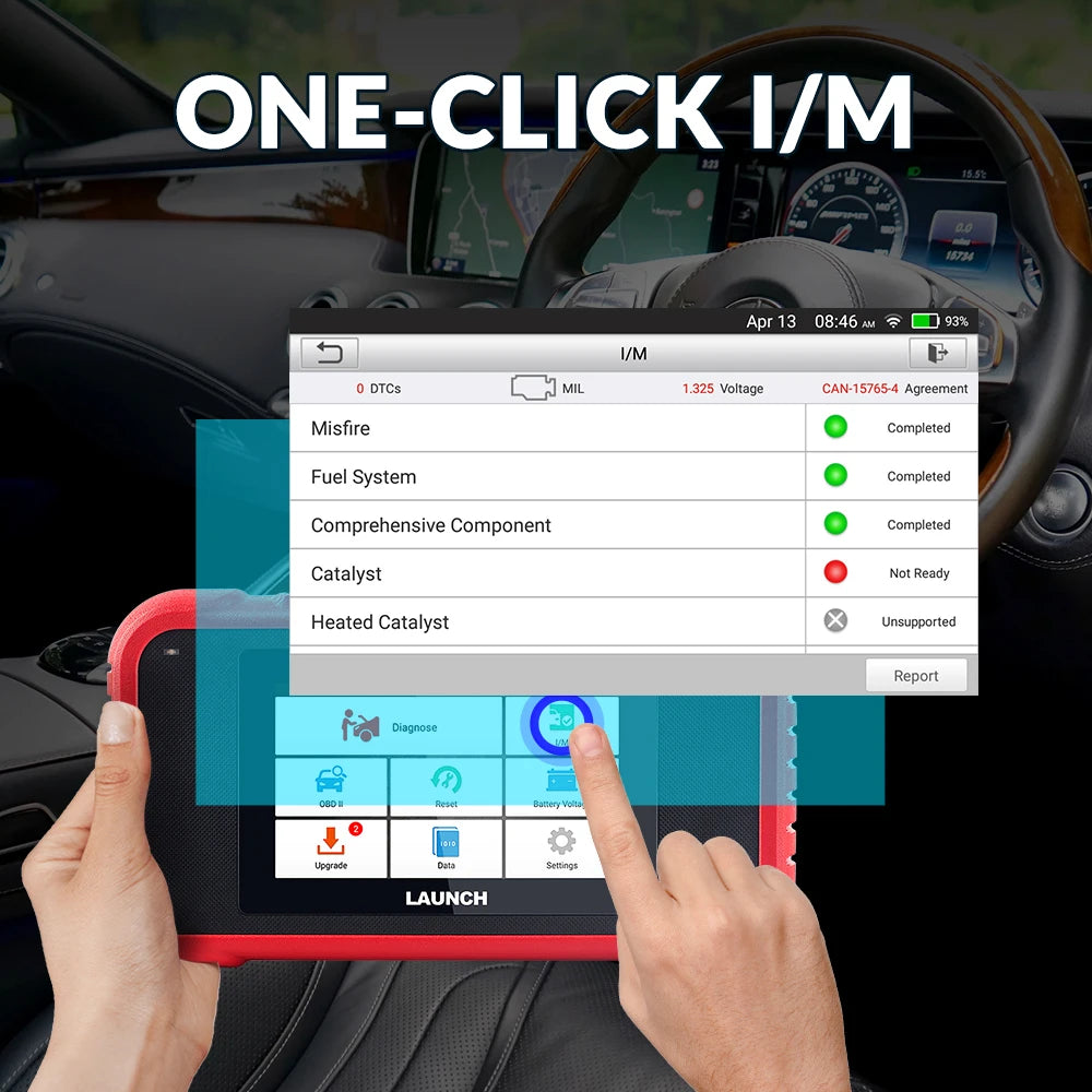 LAUNCH X431 CRP129E V2.0 OBD2 Diagnostic Scanner with 12 Resets