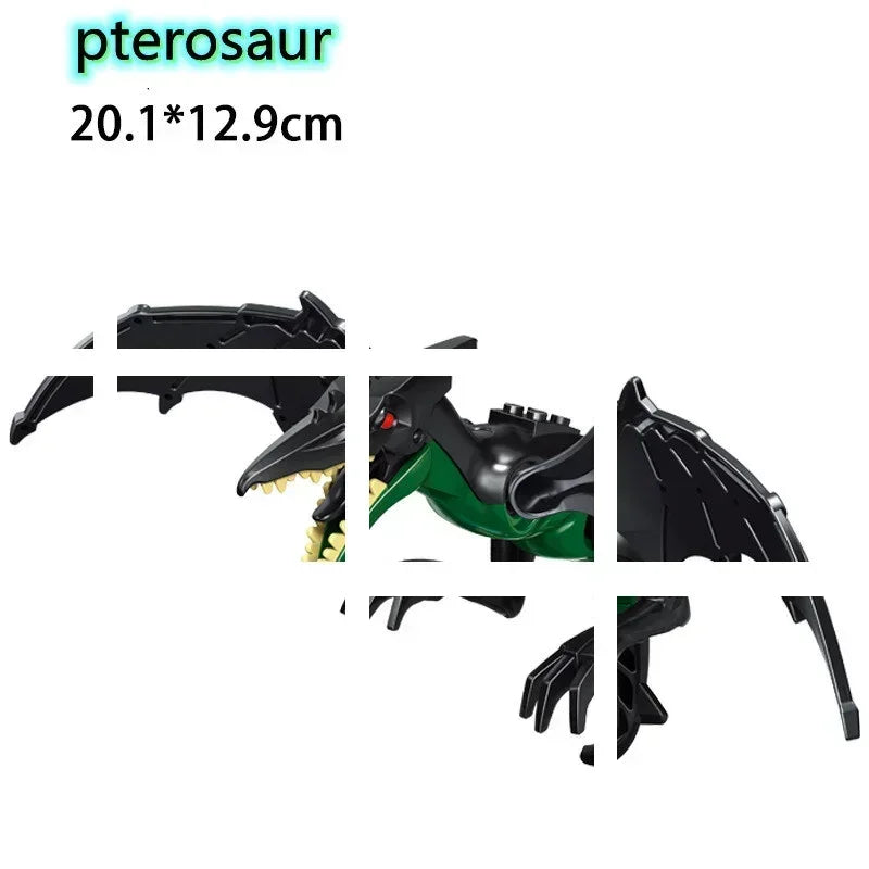 Large Dinosaur Building Blocks – Creative Moc Toy Set