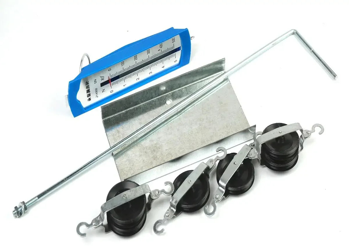 Pulley and Stand Mechanics Demonstration Set