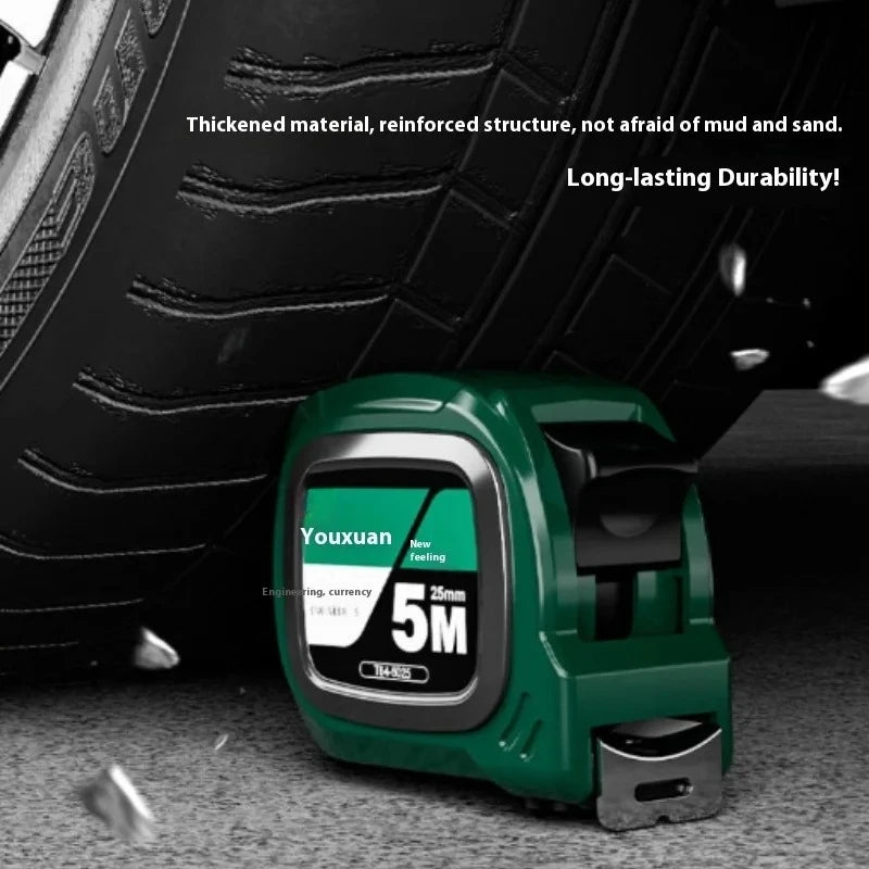 Metrische oprolbare rolmaat, 3m, 5m of 8m