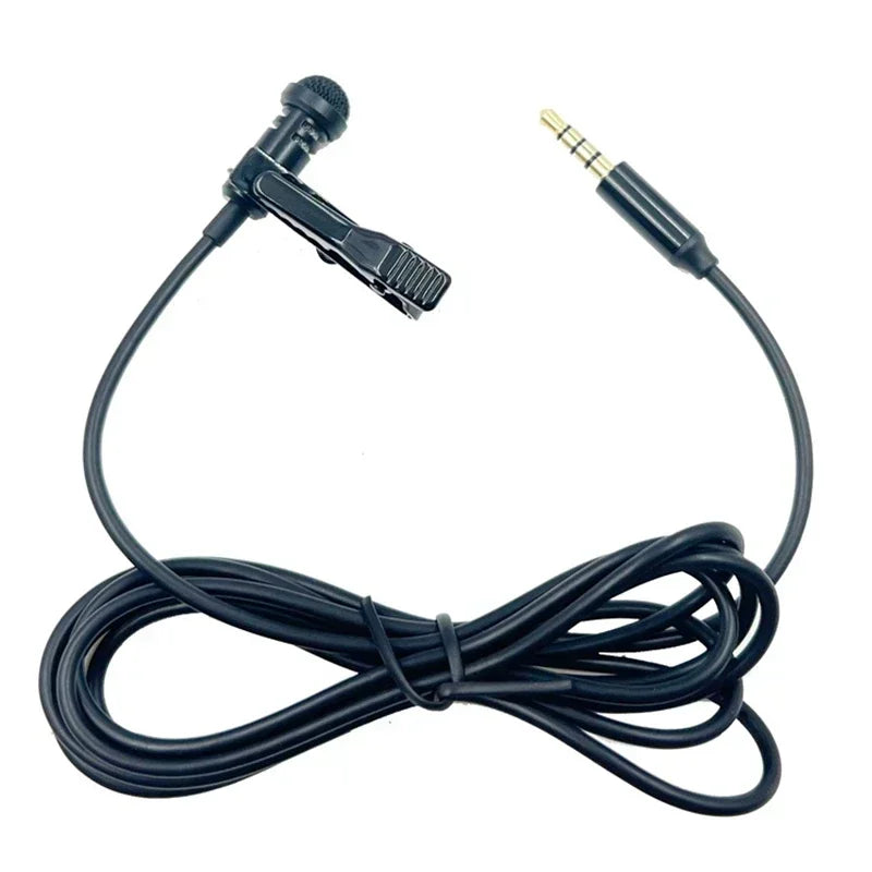 ZJ030MR Wired Lavalier Microphone, 1.5m, 3.5mm Plug Options