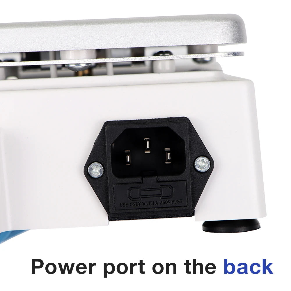 Heating Magnetic Stirrer Digital Display Thermostatic Stirrer Laboratory Hot Plate Magnetic Mixer Adjustable Speed 1600rpm