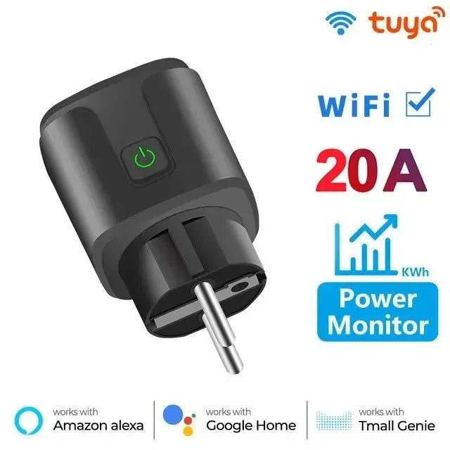 Wi-Fi Smart Socket - Monitoring and Standard Options