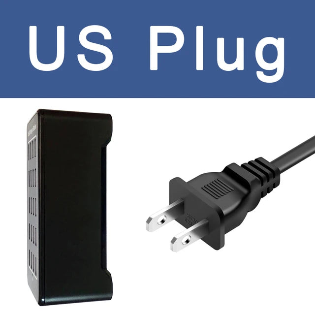 Multiport USB-A Charging Station, 10–30 Ports, 5V Output