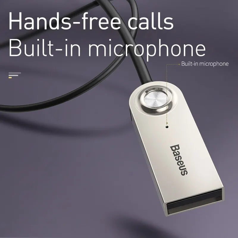 Bluetooth 5.0 AUX adaptér do auta Kábel 3,5 mm Bezdrôtový audio prijímač