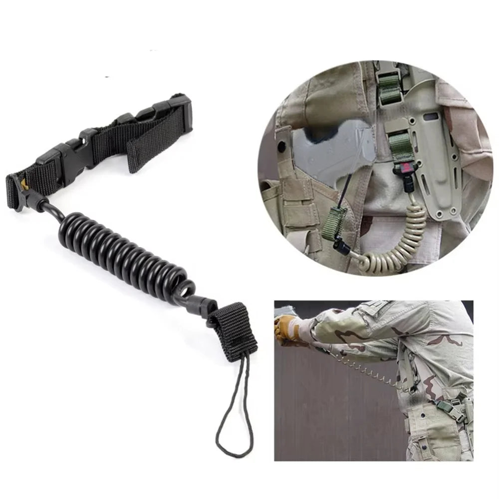 TGSL Coiled Retention Lanyard, Colour Options