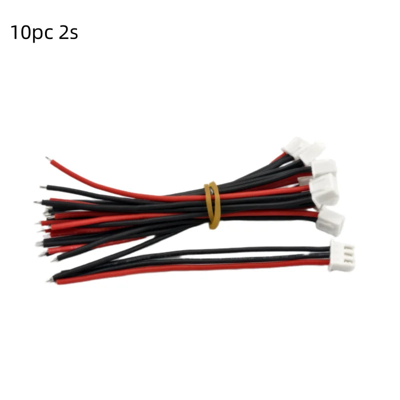 Prívodné vodiče balansovacieho konektora LiPo - balenie 10 ks, 1S až 8S