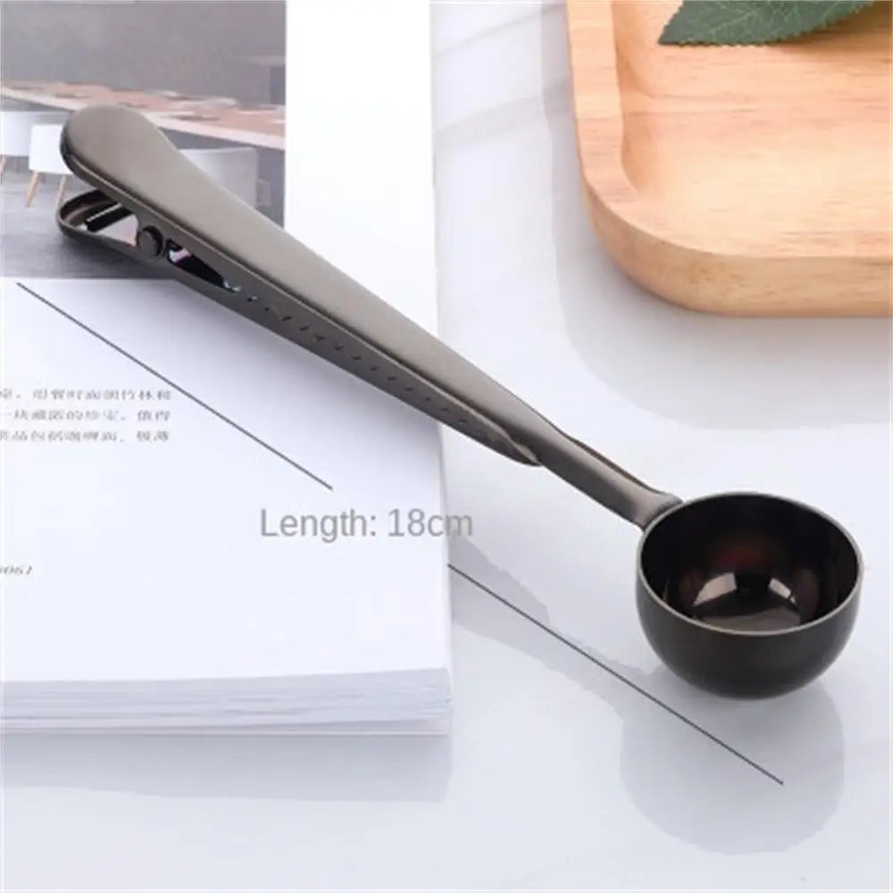 Coffee Measuring Scoop with Bag Clip