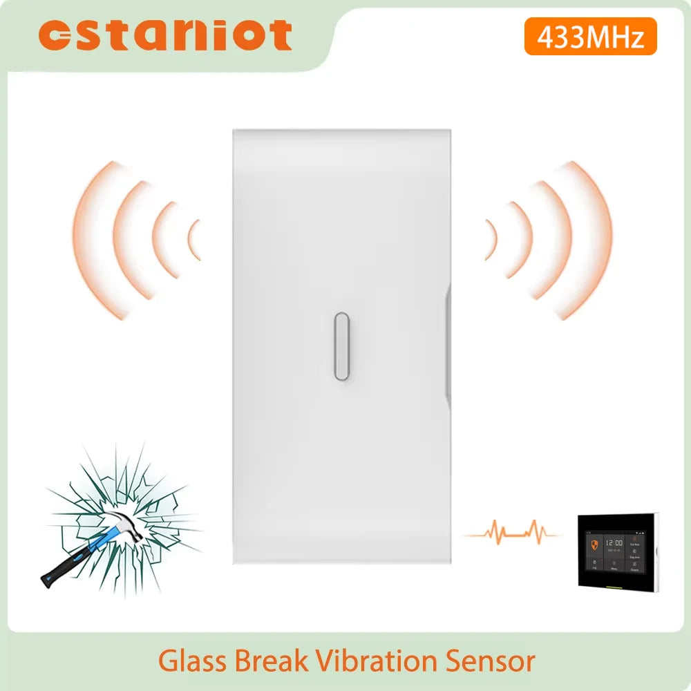 GB010 Wireless Vibration and Glass Sensor