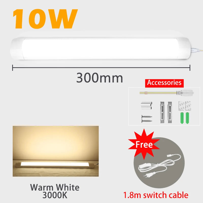 Luce LED sottopensile, 10 W / 20 W, 220 V