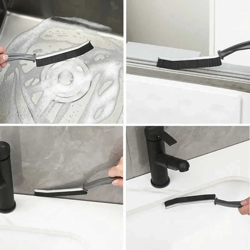 5PCS Crevice Cleaning Brush for Tile Grout and Tight Gaps