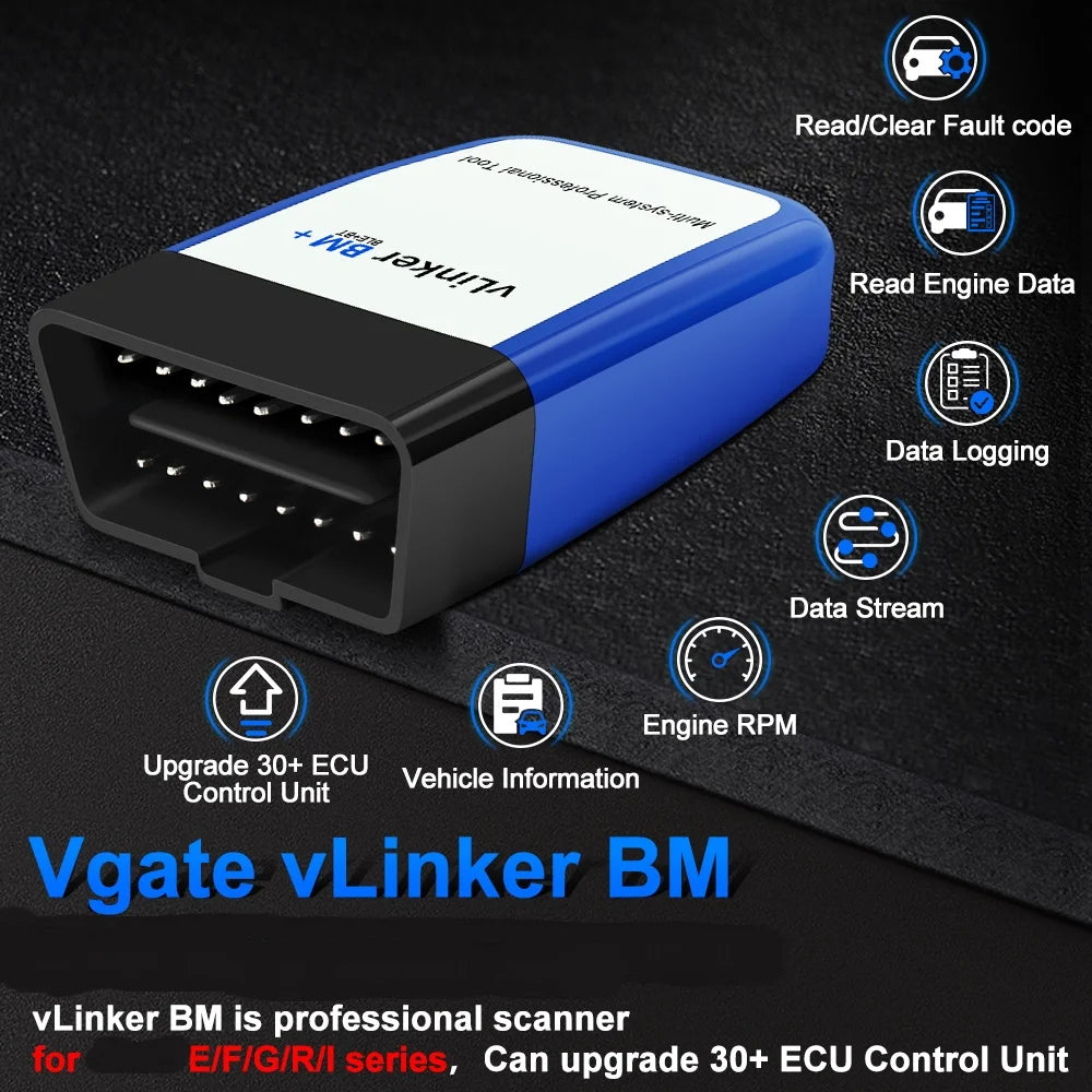 OBD2 Bluetooth 4.0 Car Diagnostic Scanner