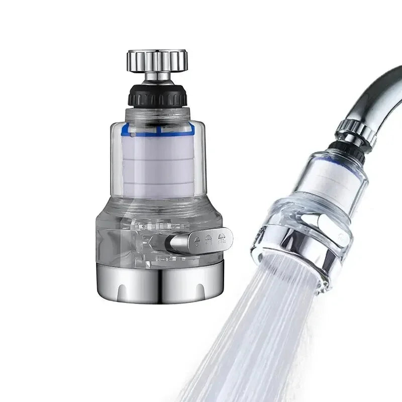 360 Rotating Water Purifier Filter Tap Universal For Kitchen Bathroom Shower Household Filter PP Cotton High Density