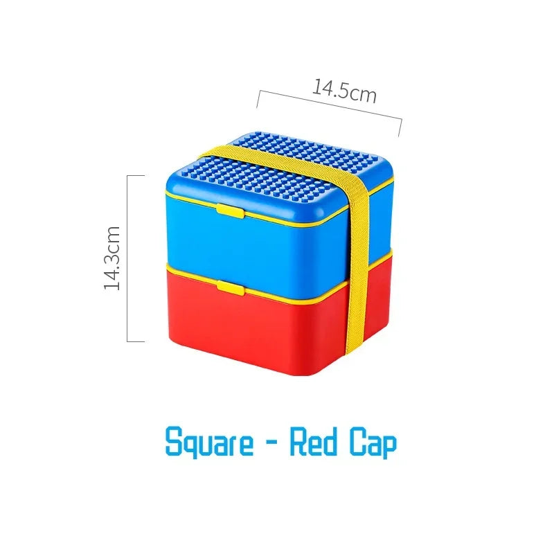 Building-Block Lunch Box or Separate Accessories