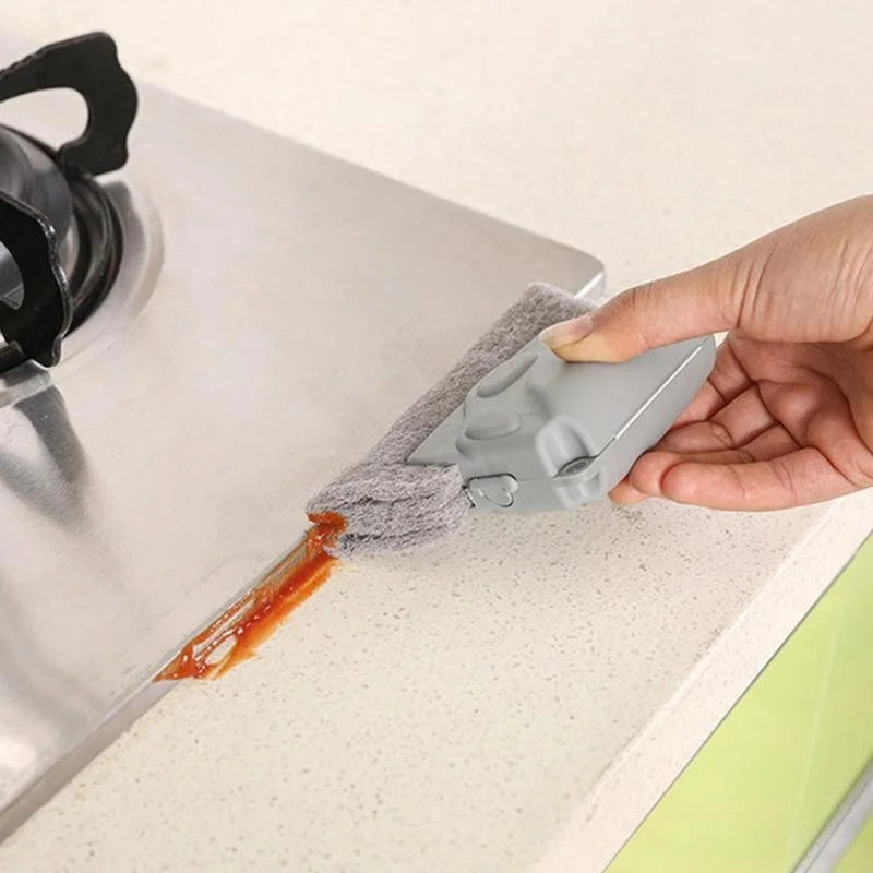 Window Groove Cleaning Cloth Kitchen cleaning Window Cleaning Brush Windows Slot Cleaner Brush Clean Window Slot Clean Tool