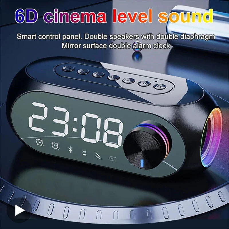 Wireless Speaker Alarm Clock, Style Options