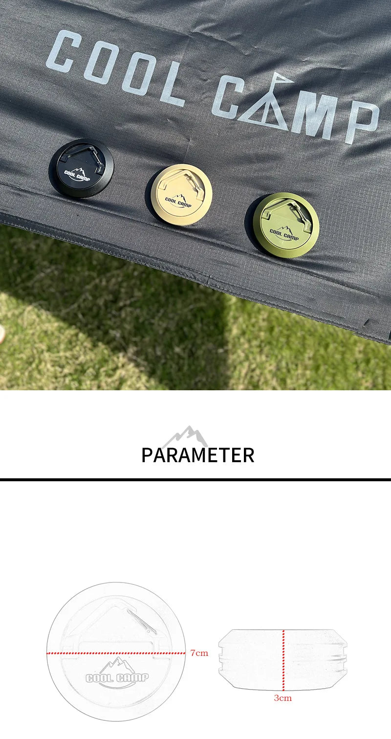 Outdoor Magnetic Hook Tent Hanging Clip, 5 kg Load